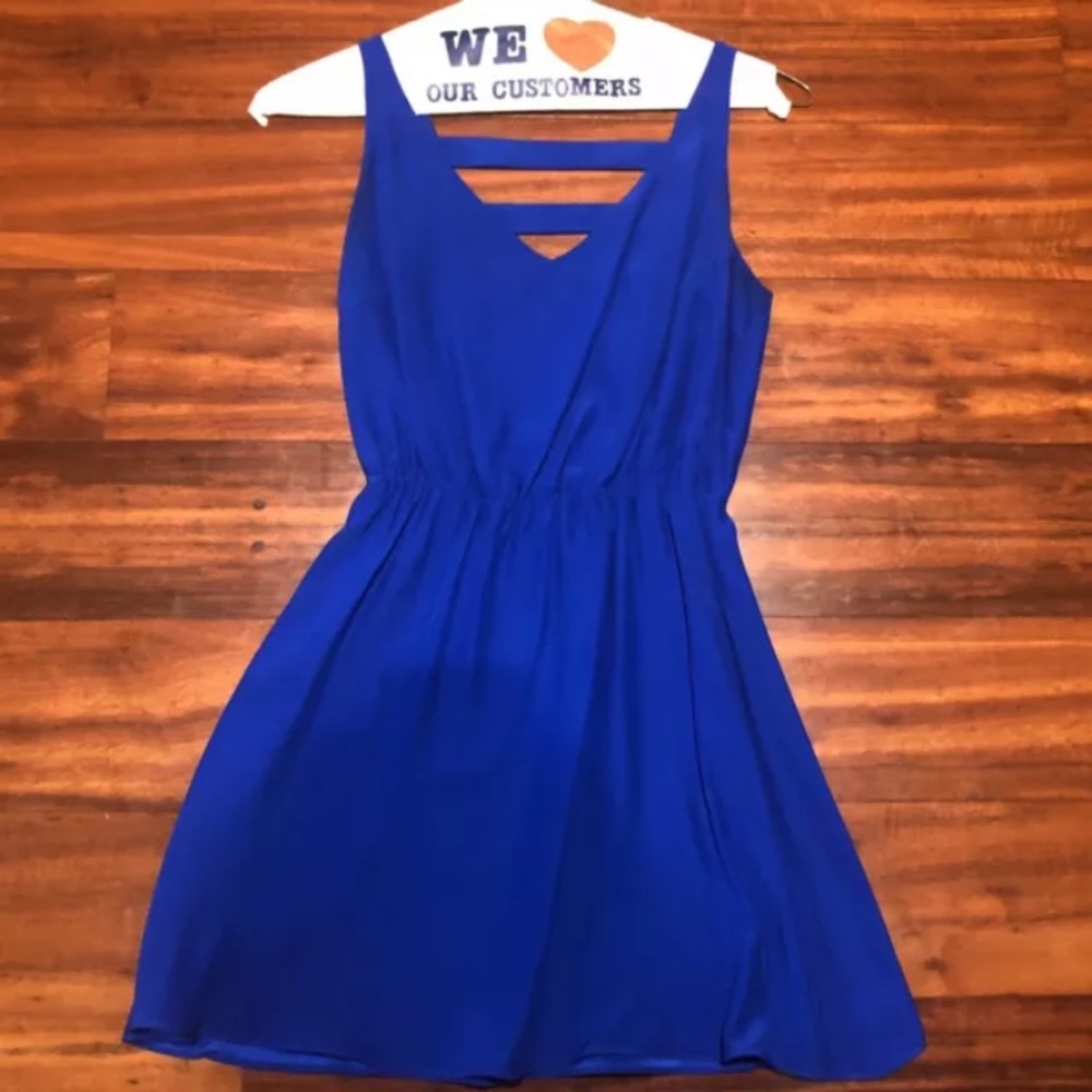 Amanda Uprichard royal blue Corey Dreas